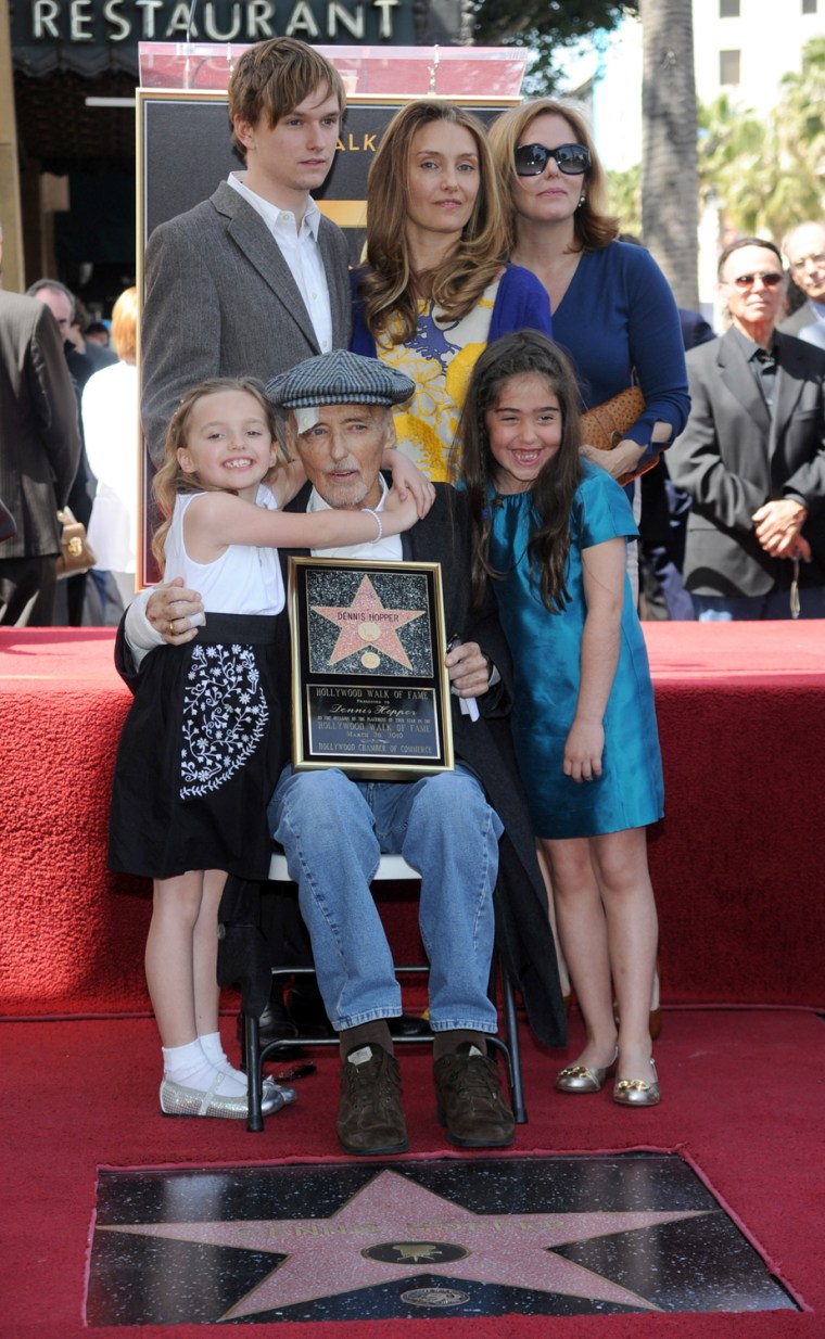Image: Dennis Hopper Honored On The Hollywood Walk Of Fame